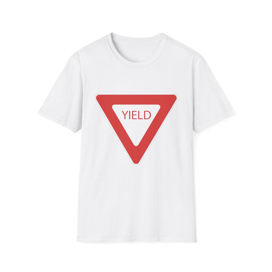 Yield Sign Unisex Softstyle T-Shirt