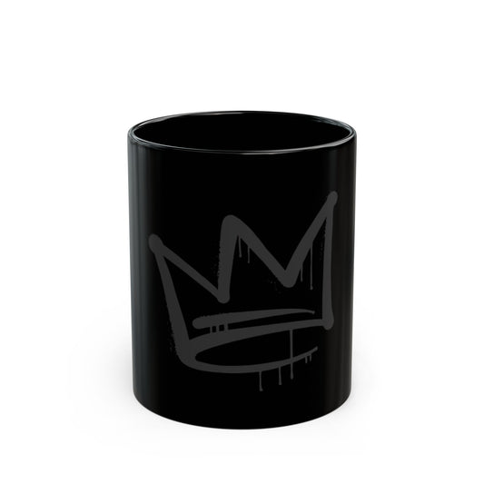 Crowned Black Mug (11oz, 15oz)