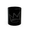 Crowned Black Mug (11oz, 15oz)