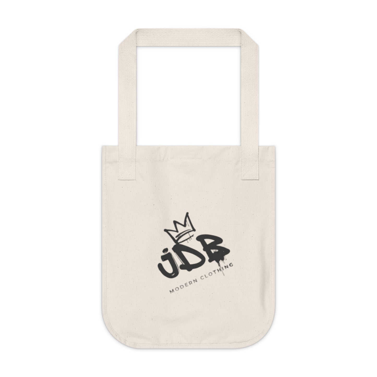 JDB Logo Organic Canvas Tote Bag