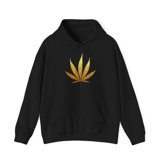 Black Premium Kush Unisex Hooded Sweatshirt