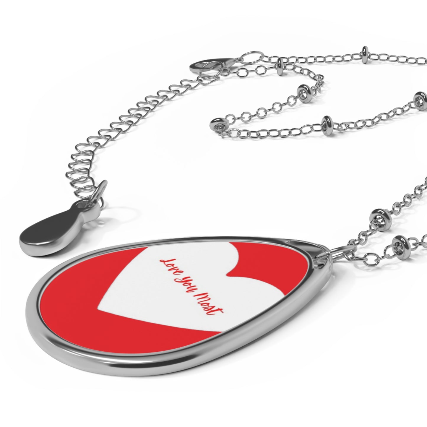 Valentine’s Day Oval Necklace