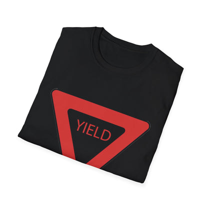 Yield Sign Unisex Softstyle T-Shirt