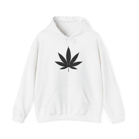 White Kush Unisex Hooded Sweatshirt