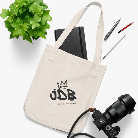 JDB Logo Organic Canvas Tote Bag