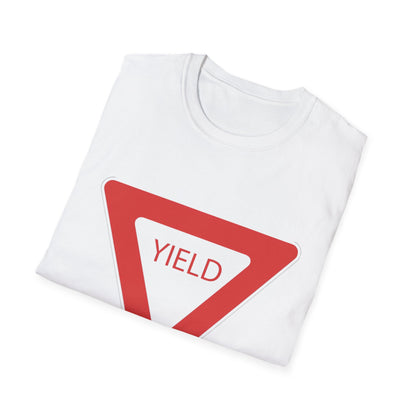 Yield Sign Unisex Softstyle T-Shirt